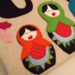 matryoshka applique for the younger group