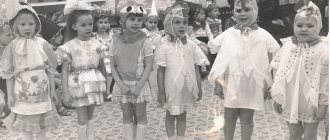 Детские утренники в СССР, фото