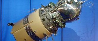 Model of the Vostok spaceship