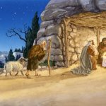 вертеп, сцена рождества Христова